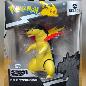 Typhlosion 2023 Jazwares Pokemon Select 6” Articulated  Series 4